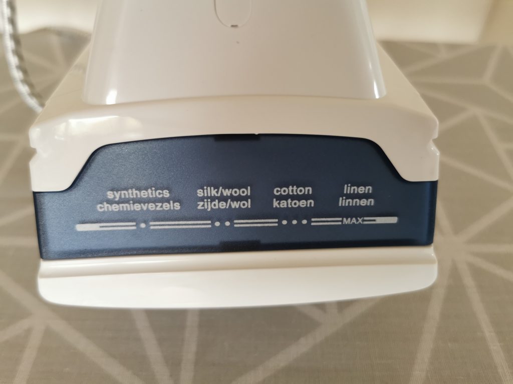 Yabano Bügeleisen Rückansicht Detail