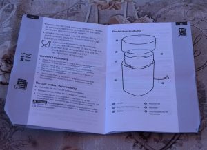 amazonbasics CG9403-GS-B Bedienungsanleitung deutsch