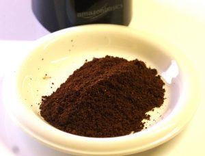 amazonbasics CG9403-GS-B Testergebnis feines Kaffeepulver