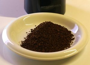 amazonbasics CG9403-GS-B Testergebnis mittleres Kaffeepulver