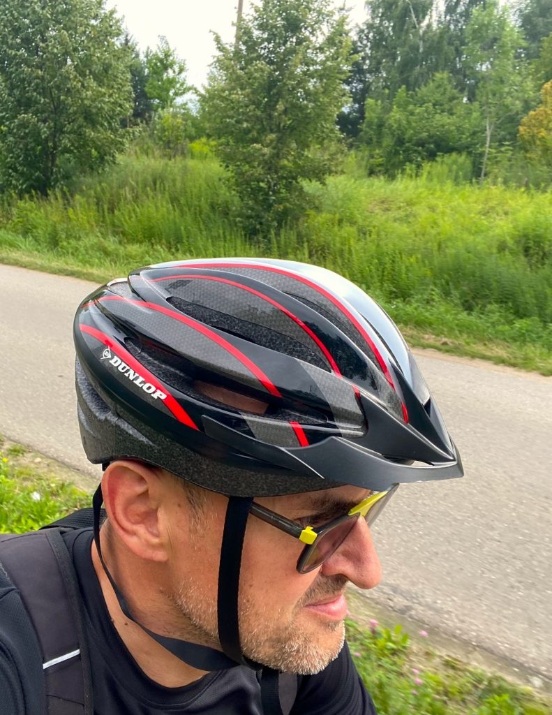 Dunlop HB13 Fahrradhelm Seitenansicht
