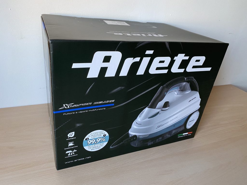 Ariete 4146 XVapor Deluxe Dampfreiniger Verpackung