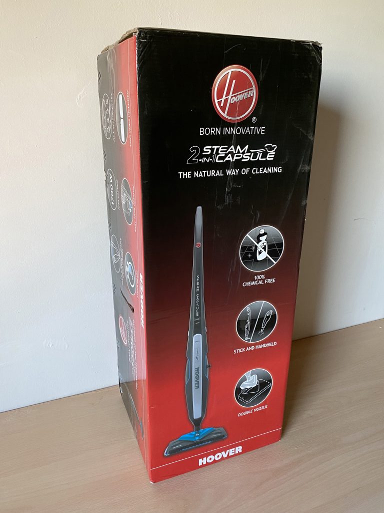 Hoover Steam Capsule Dampfreiniger Verpackung