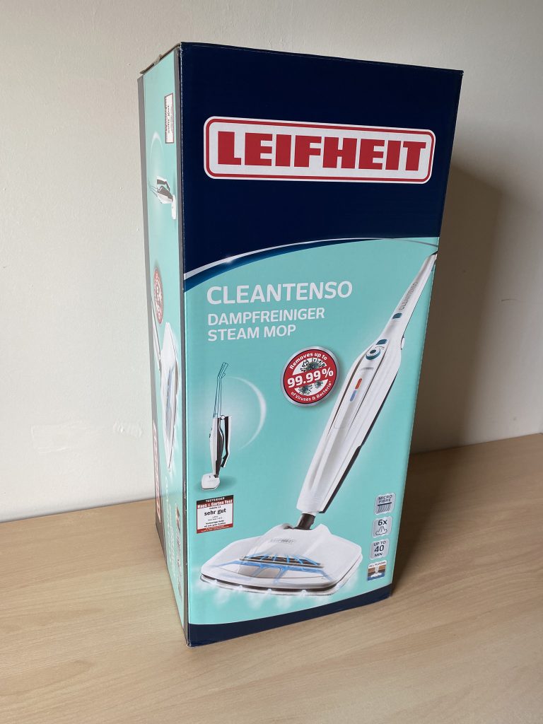 Leifheit CleanTenso 11910 Dampfreiniger Verpackung