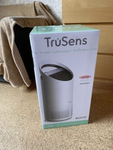 Leitz TruSens Z-1000 Luftreiniger Verpackung Vorderseite