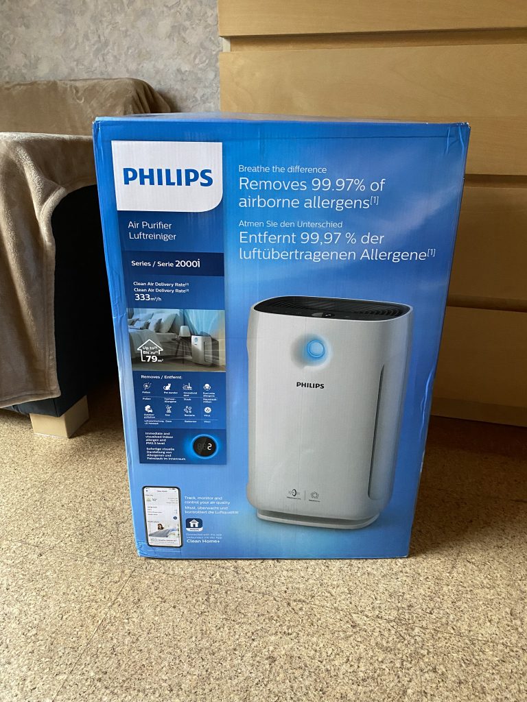 Philips Series 2000i Luftreiniger Verpackung Vorderseite