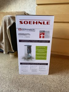 Soehnle Airfresh Clean Connect 500 Luftreiniger Verpackung Seite