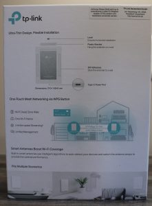 TP-Link Archer Air E5 WLAN-Repeater Karton Rückseite