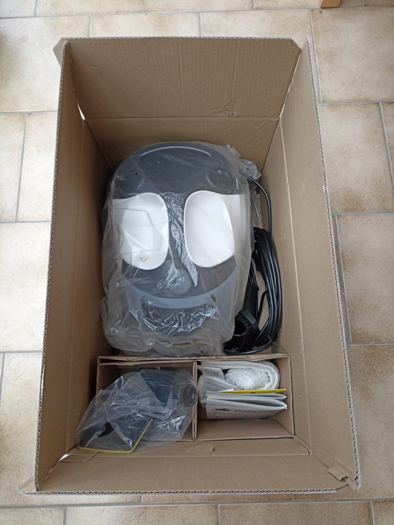 Kärcher EasyFix SC 5 Dampfreiniger in der Verpackung 2
