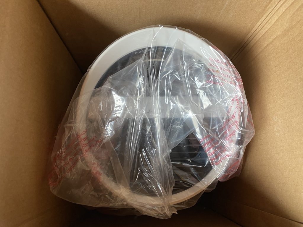 Leitz TruSens Z-1000 Luftreiniger in der Verpackung
