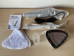 Vileda Steam Plus Dampfreiniger ausgepackt 1