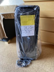 BRAUN Scan and Clean Luftreiniger ausgepackt