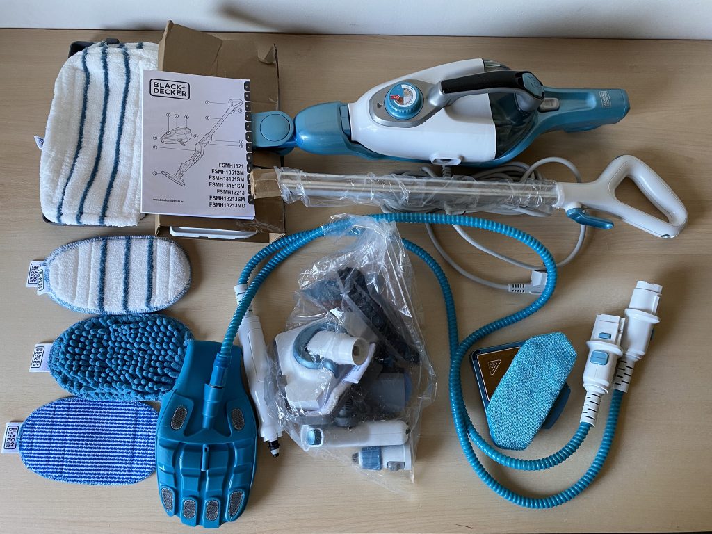 Black-Decker 17 in 1 FSMH1321JMD Dampfreiniger ausgepackt 1