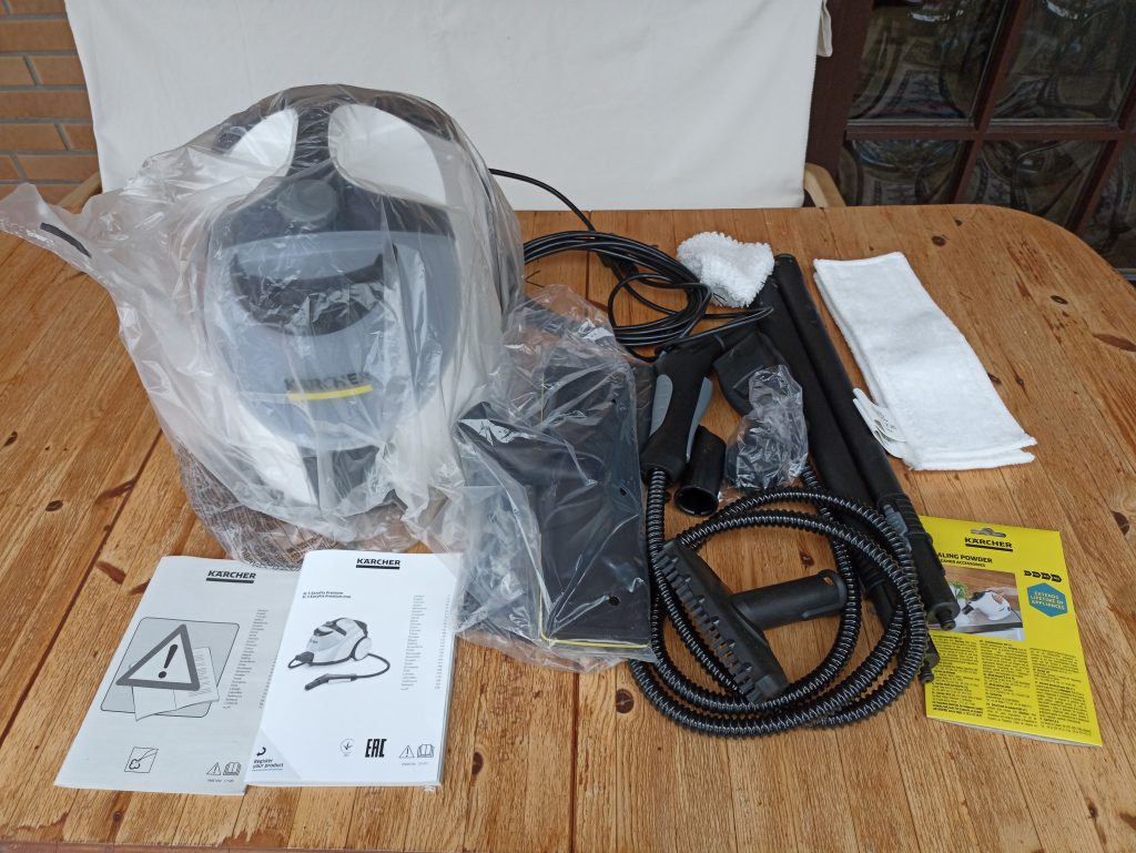 Kärcher EasyFix SC 5 Dampfreiniger ausgepackt 1