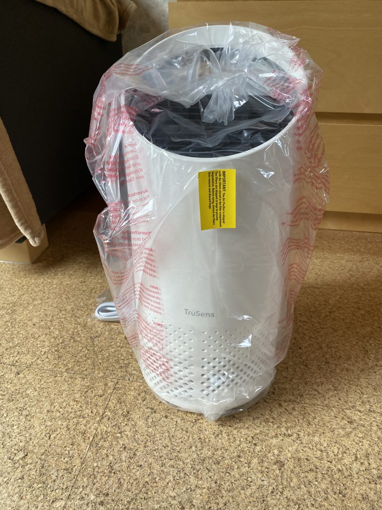 Leitz TruSens Z-1000 Luftreiniger ausgepackt