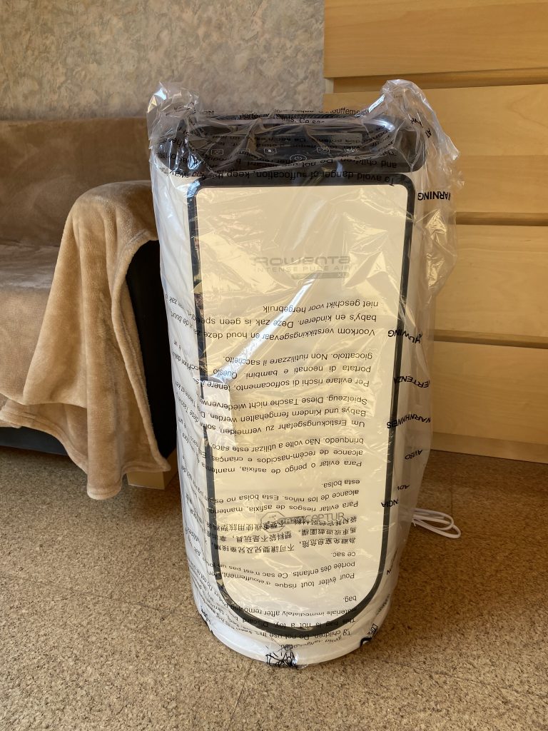 Rowenta Intense Pure Air Connect PU6080 Luftreiniger ausgepackt