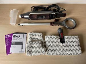 Shark S6003EU Klik n Flip Dampfreiniger ausgepackt 2