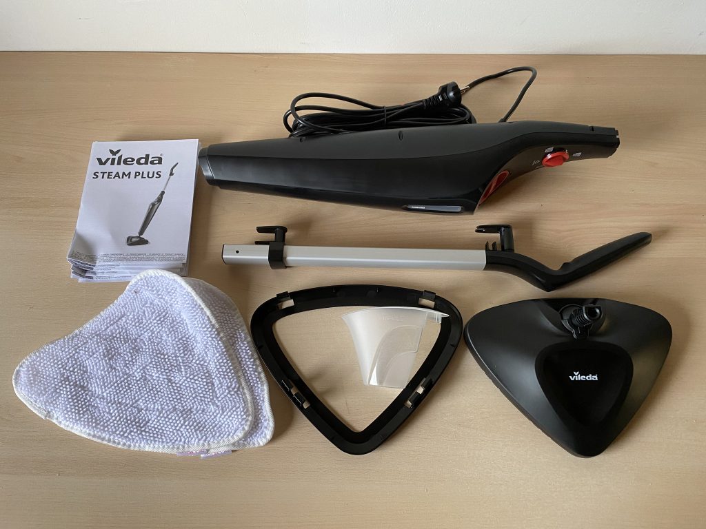 Vileda Steam Plus Dampfreiniger ausgepackt 2