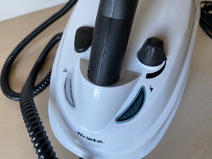 Ariete 4146 XVapor Deluxe Dampfreiniger Einstellrad mit Einschalter und Anzeigeleuchten