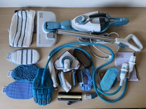 Black-Decker 17 in 1 FSMH1321JMD Dampfreiniger ausgepackt 2