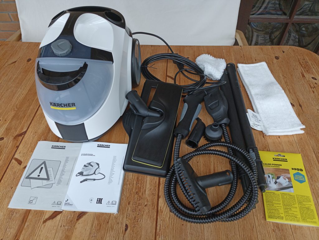 Kärcher EasyFix SC 5 Dampfreiniger ausgepackt 2