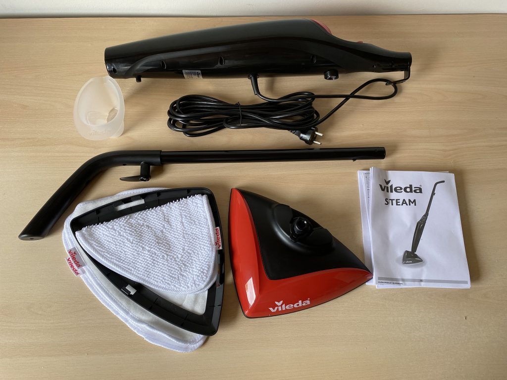 Vileda SC-1086 Steam Dampfreiniger ausgepackt 2