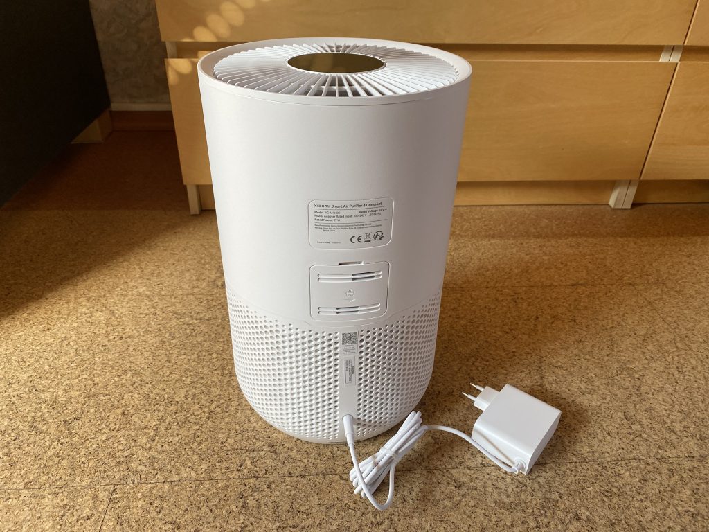 Xiaomi Smart Air Purifier 4 Compact Luftreiniger Rückseite