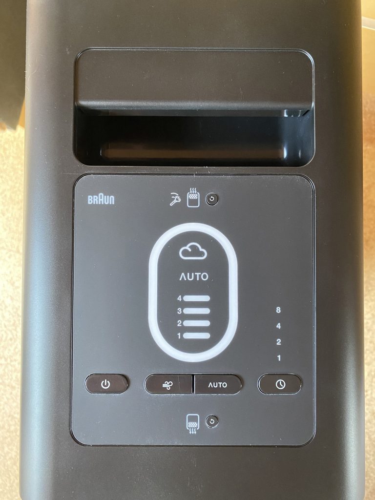 BRAUN Scan and Clean Luftreiniger Detail Anzeige