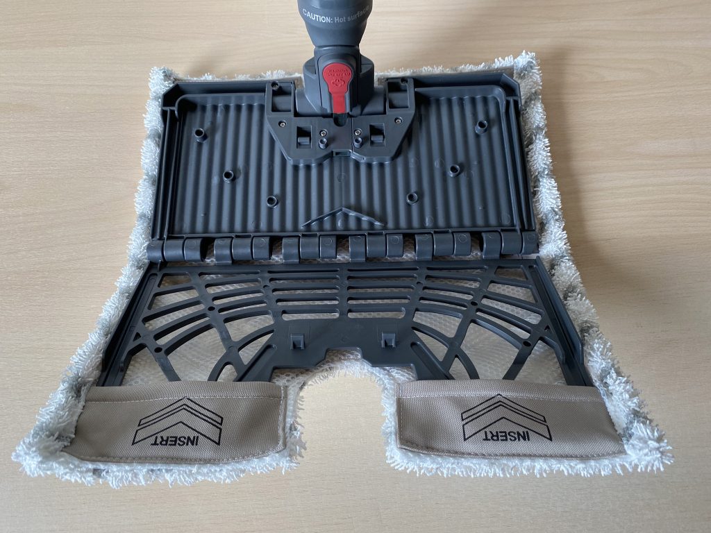 Shark S6003EU Klik n Flip Dampfreiniger Bodendüse aufgeklappt 1