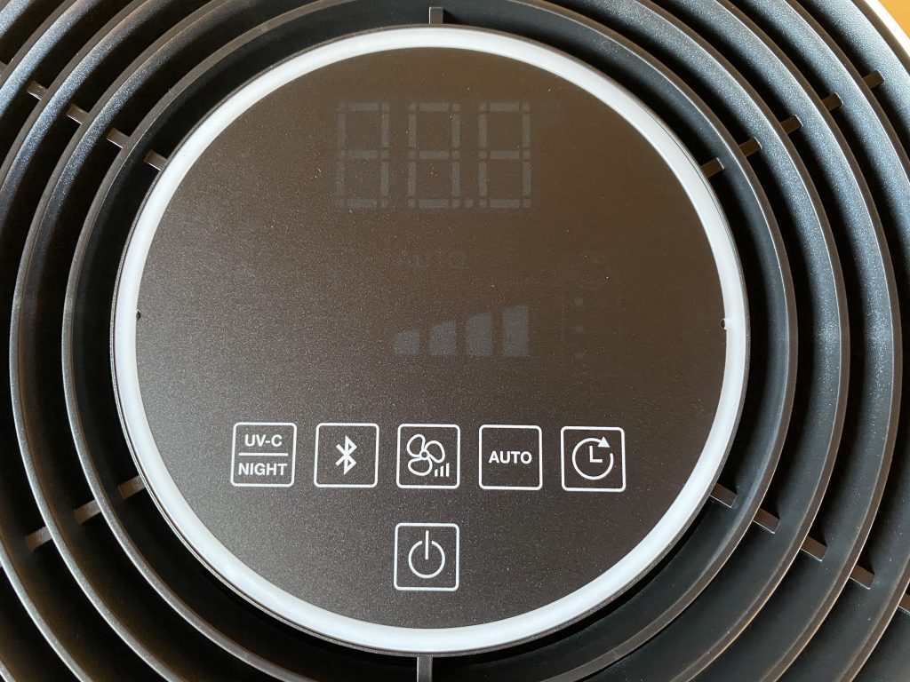 Soehnle Airfresh Clean Connect 500 Luftreiniger Detail Anzeige