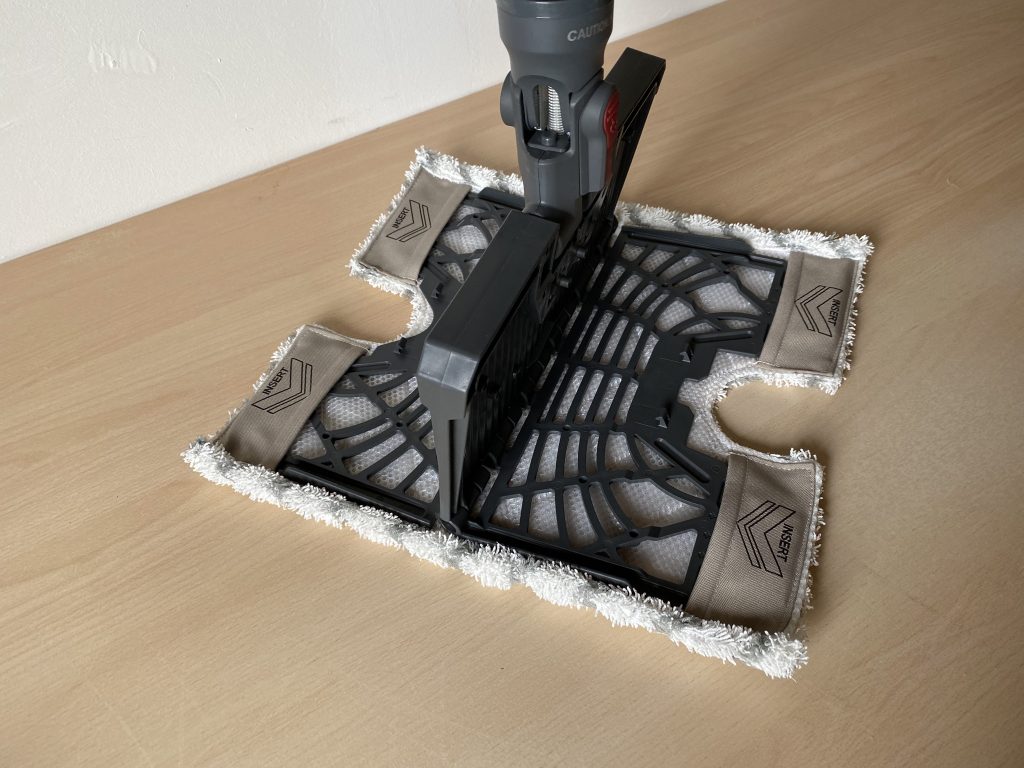 Shark S6003EU Klik n Flip Dampfreiniger Bodendüse aufgeklappt 2