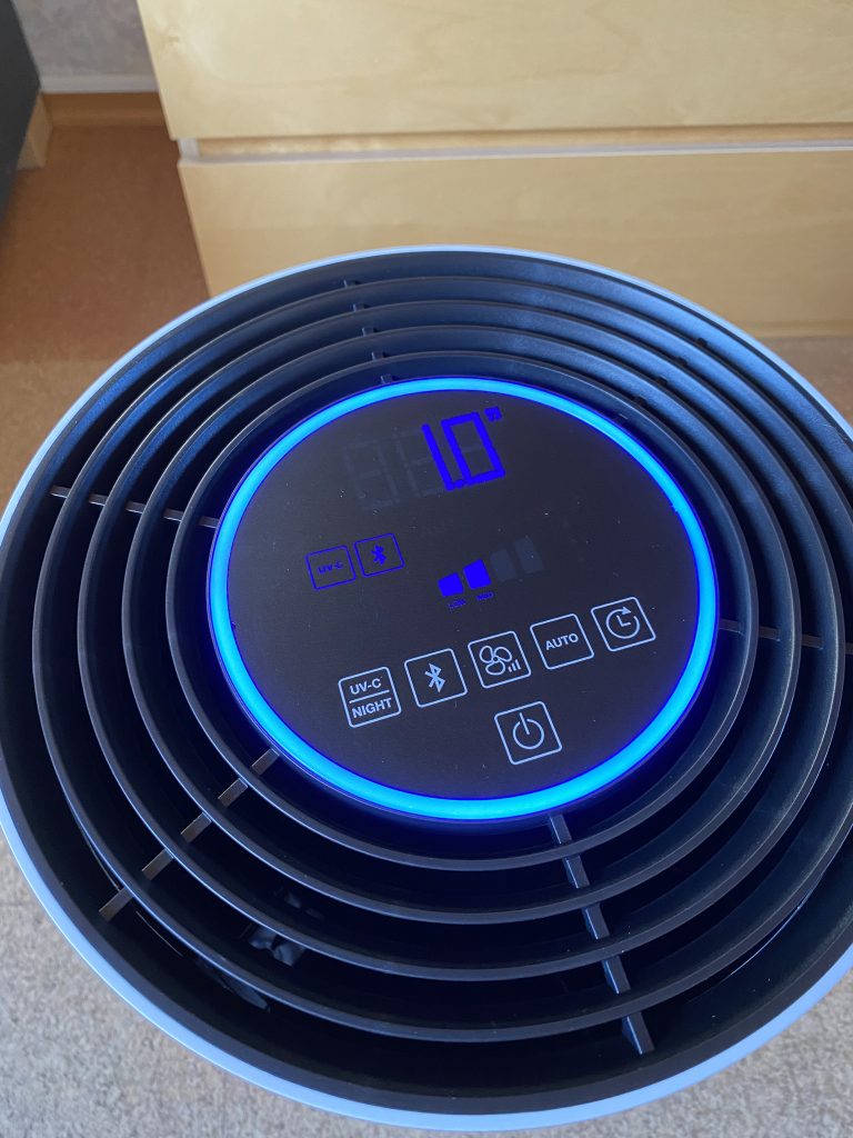 Soehnle Airfresh Clean Connect 500 Luftreiniger im Betrieb 2