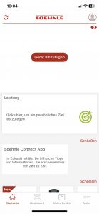 Soehnle Airfresh Clean Connect 500 Luftreiniger App Gerät hinzufügen
