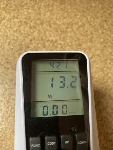 Leitz TruSens Z-1000 Luftreiniger Stromverbrauch niedrigste Stufe
