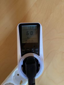 BRAUN Scan and Clean Luftreiniger Stromverbrauch niedrigste Stufe