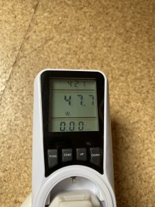 Leitz TruSens Z-1000 Luftreiniger Stromverbrauch höchste Stufe