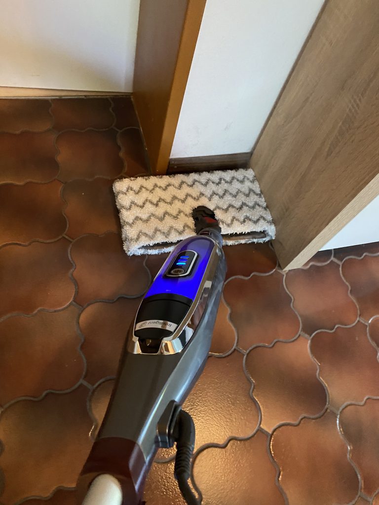 Shark S6003EU Klik n Flip Dampfreiniger Reinigung Ecke