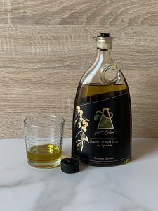 Al-Oleo Natives Olivenöl Extra aus Spanien mit Glas Olivenöl