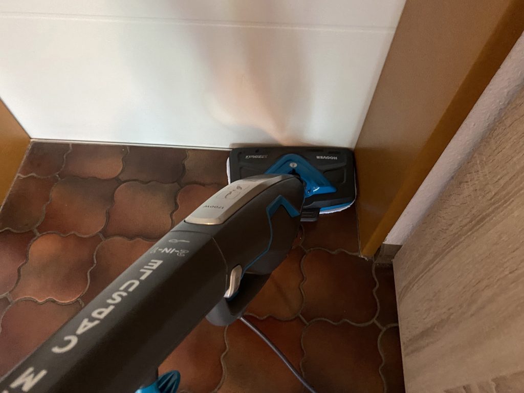 Hoover Steam Capsule Dampfreiniger Reinigung Ecke