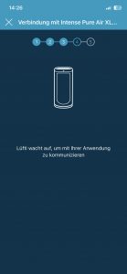Rowenta Intense Pure Air Connect PU6080 Luftreiniger App koppeln 8