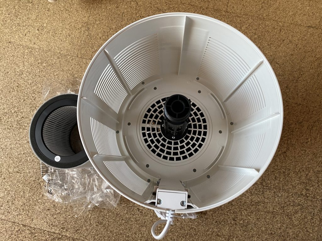 Soehnle Airfresh Clean Connect 500 Luftreiniger Innenansicht