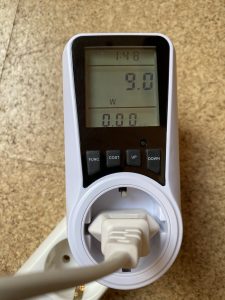 Soehnle Airfresh Clean Connect 500 Luftreiniger Stromverbrauch niedrigste Stufe