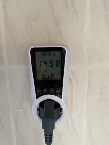 Hoover Steam Capsule Dampfreiniger Stomverbrauch