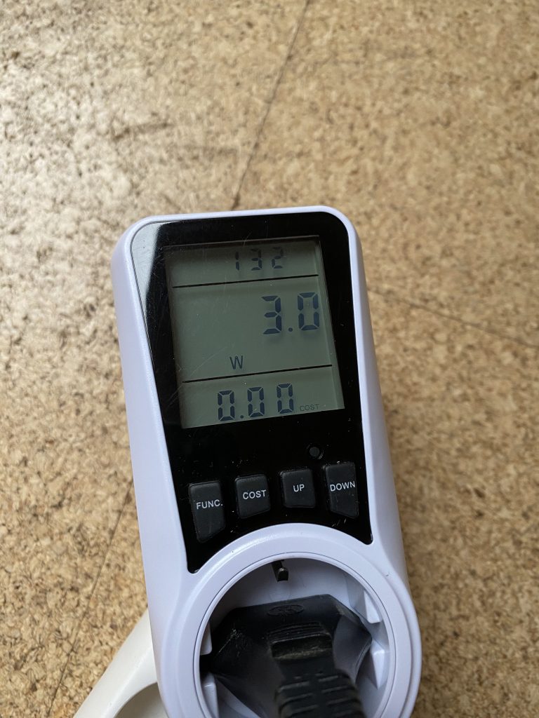 Philips Series 2000i Luftreiniger Stromverbrauch niedrigste Stufe