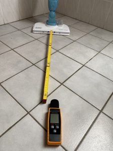 Black-Decker 17 in 1 FSMH1321JMD Dampfreiniger Messung Lautstärke 1