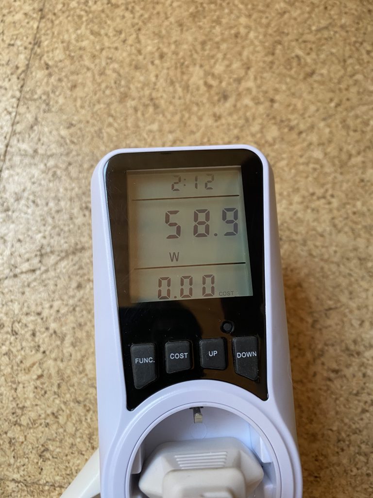Rowenta Intense Pure Air Connect PU6080 Luftreiniger Stromverbrauch höchste Stufe