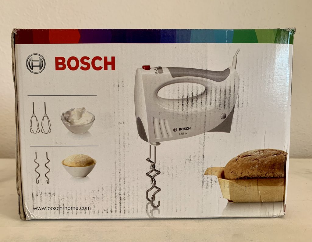 Bosch MFQ3530 Handmixer in der Verpackung