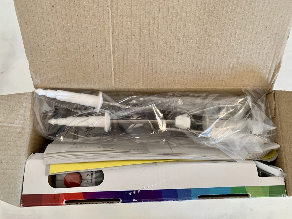 Bosch MFQ3530 Handmixer geöffnete Verpackung von oben