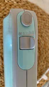 Bosch Styline MFQ40302 Handmixer Nahaufnahme Leistungsstufen