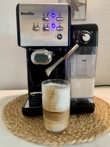 Breville Prima Latte II VCF108X Kaffeepadmaschine fertiger Café Latte